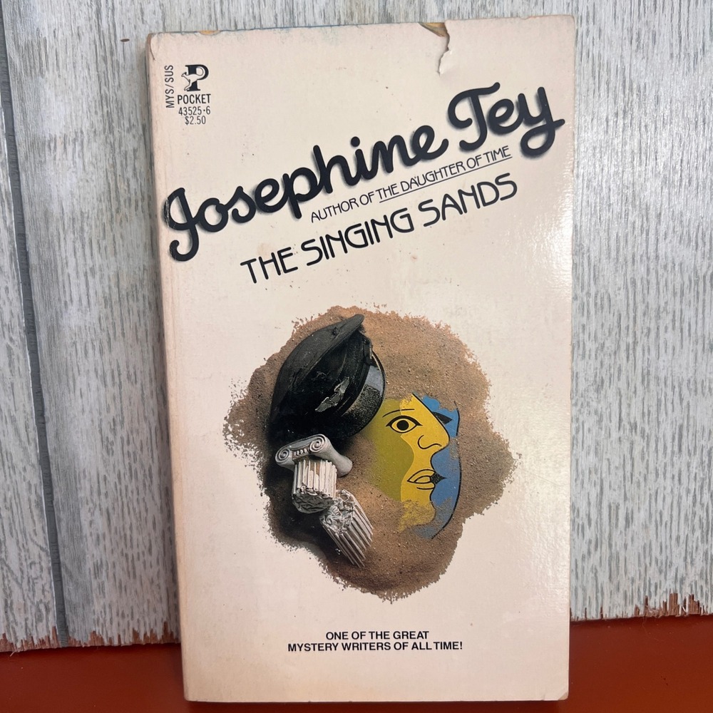 The Singing Sands‎ Josephine Tey 1977 Pocket Books Vintage Mystery Paperback